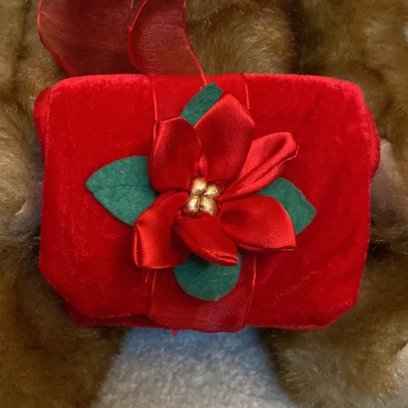 gund christmas teddy bear stuffed / plush toy - Picture 9 of 10